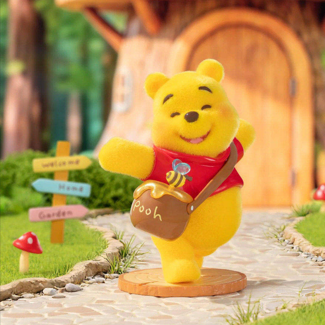 TOPTOY小熊维尼百年探蜜系列手办盲盒植绒公仔桌面装饰摆件礼物