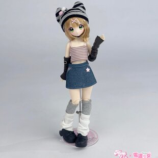 新品别动我的齐刘海BJD盲盒特六植发可动人偶潮玩摆件女生礼物