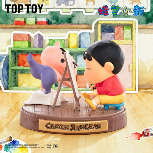 TOPTOY蜡笔小新记忆回响系列盲盒周边动漫手办摆件玩具生日礼物