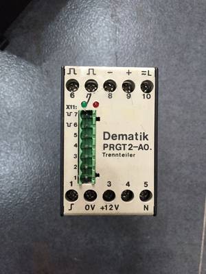 *  DEMATIK PRGT2.AOO/A00 MSE 20.12 HEYNAY/DAS 1.5H 现货