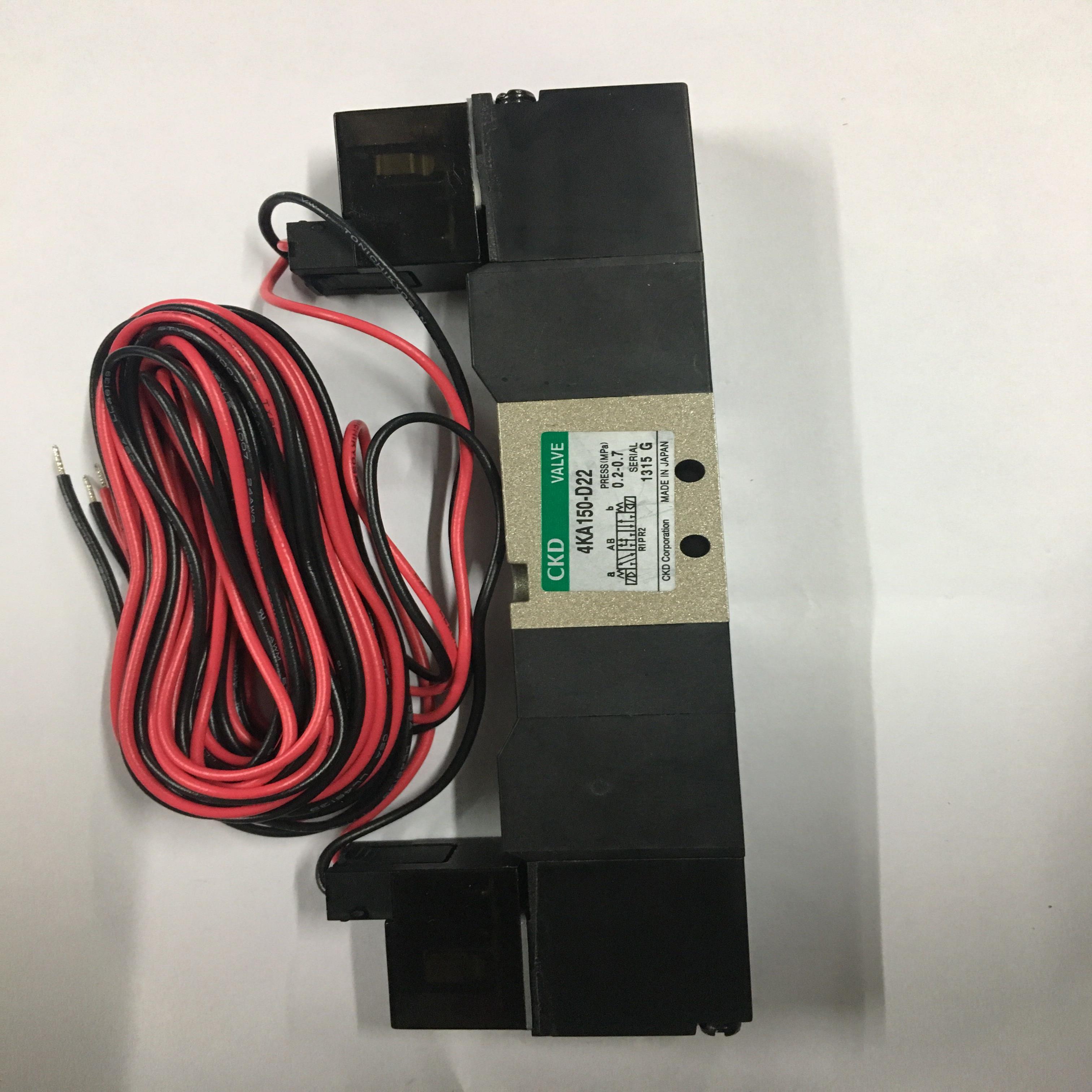 芬芳现货CKD中压式电磁阀4KA150-D22全新原装真品AC110DC24当*
