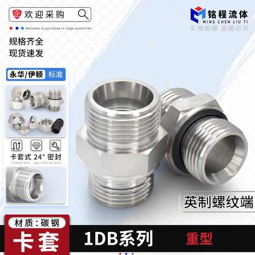 1DB系列卡套端加英制G螺纹重型