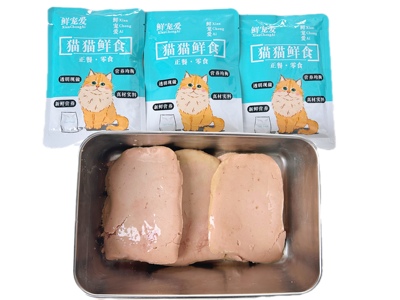 鲜宠爱通用型猫猫鲜粮全龄段猫粮3斤约18包湿粮主食纯肉鲜食正餐