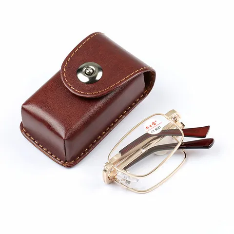 老花镜151折叠老花眼镜眼镜高清书宝新款金属框水晶石中老年