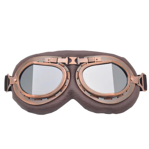 卡丁车骑行护目镜头盔眼镜眼镜经典摩托车风镜复古哈雷沙防风镜