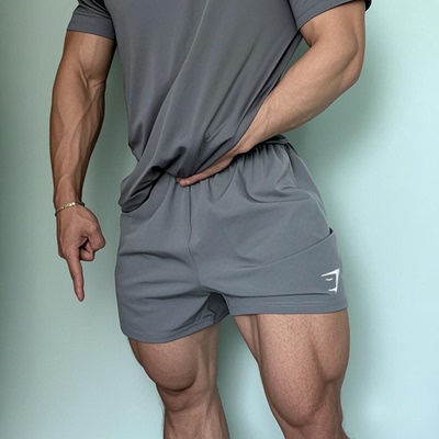 外贸渠道正品！Gymshark短裤