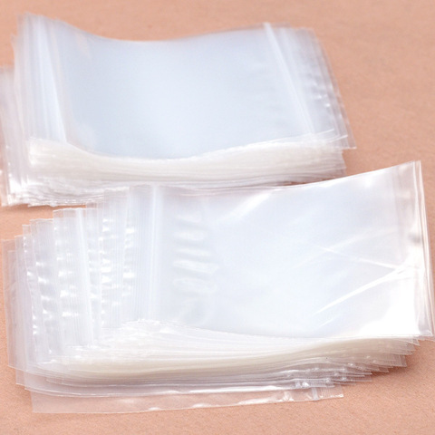 密封袋包装袋自封袋塑料袋珠宝透明保鲜袋封口袋饰品袋加厚