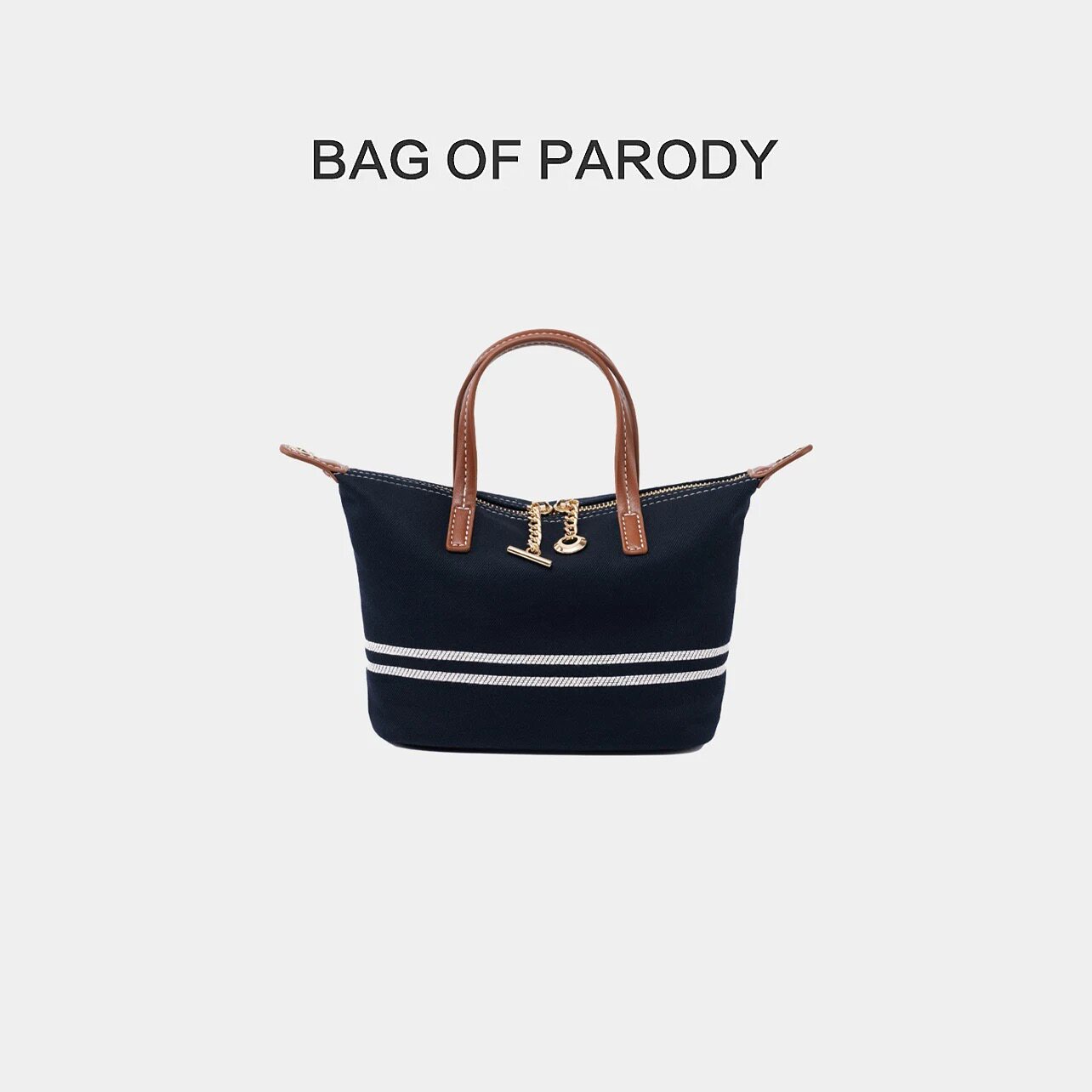 bag of parody夏季新款休闲轻便百搭单肩斜挎手提包饺子女包小众