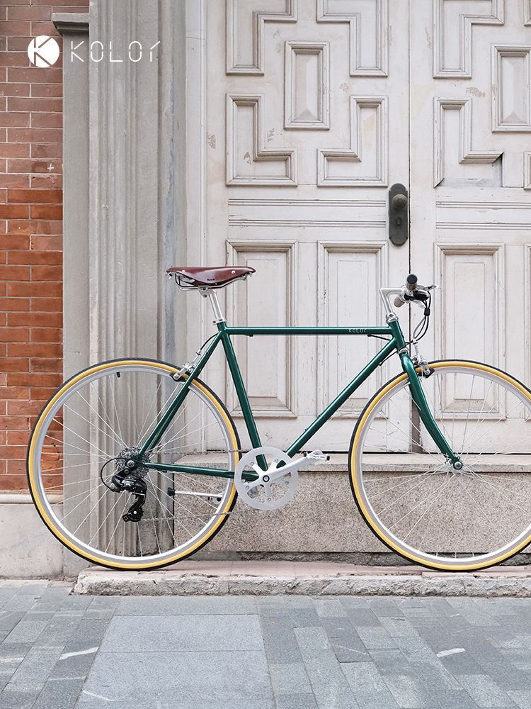Kolor KL Bicycle KR201 Retro Internet celebrity city men and women British road bike transmission highway bicycle