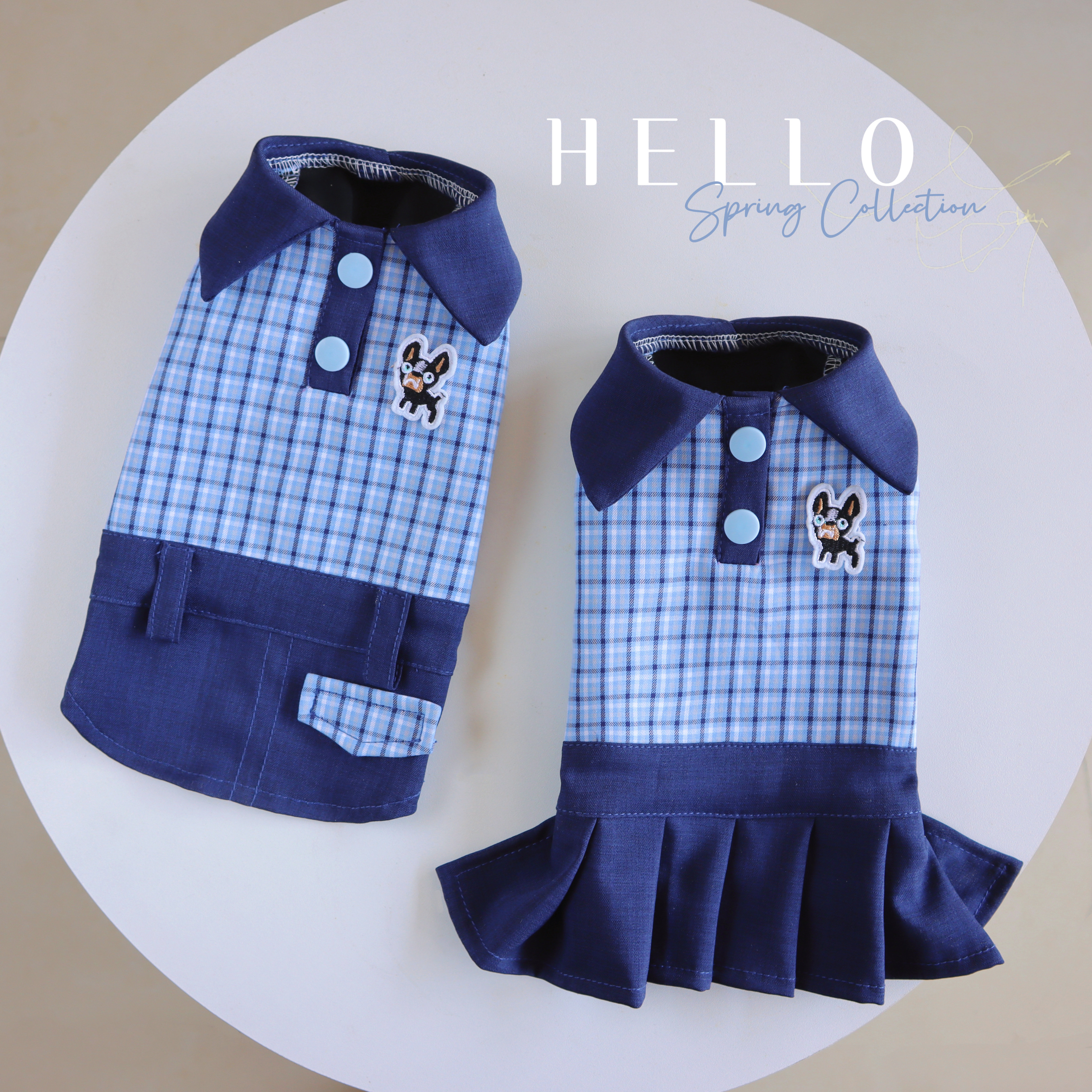 宠物polo衣服纸样含教学视频
