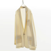 低调显高级一粒扣西装 女 纸样裁剪图 25373 非成衣