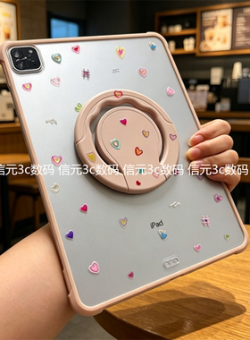 360度旋转带支架适用华为Matepad11.5S保护壳2026磨砂air11.5寸Pro10.8平板套Pro12.2防弯DMG-W00后壳TGR-W10