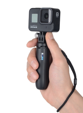 适用GoPro13/12/11原装迷你杆手持杆三脚架shorty自拍杆手柄配件