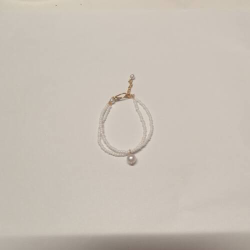 三分四分娃娃项链手工制作迷你仿珍珠项链bjd盲盒ob可儿改娃饰品