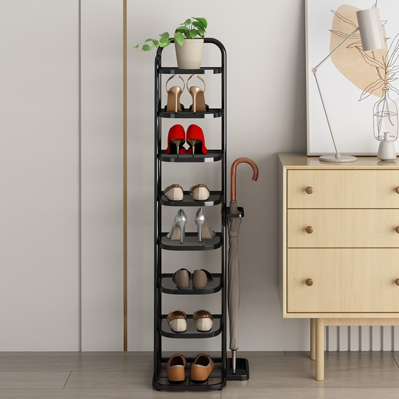 鞋架鞋柜简易家用新款入户进门口多层门后收纳置物架铁艺结实耐用