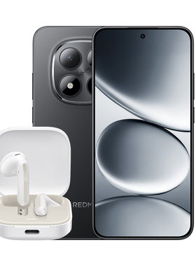 红米Note 15 Pro 8GB+256GB 子夜黑 手机+Redmi Buds6活力版白色