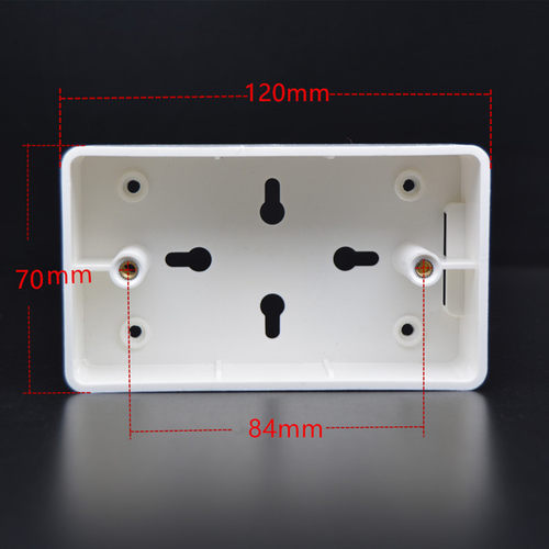 正品接线明盒120型通用开关插座