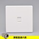 cat6六类屏蔽直通网络面板单双口千兆免打网线面板RJ45双通头网线