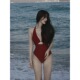 2026夏季 061 泳衣纯色连体三角性感欧美ins风沙滩泳装 新款 时尚