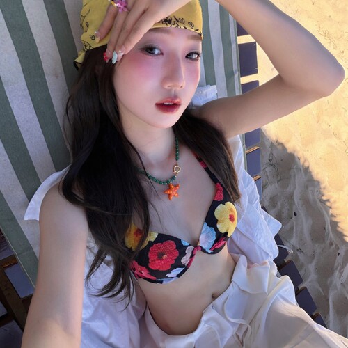 【泰酷辣】多色性感钢托聚拢比基尼泳衣显瘦辣妹海边度假泳装8535