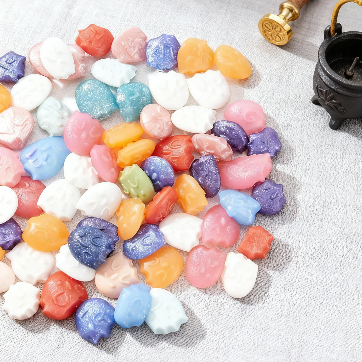 100粒幽灵火漆印章蜡粒细闪易融不沾章手账婚礼请柬装饰火漆材料,文具电教/文化用品/商务用品,成品印章/学生用印/火漆,淘宝优惠券,粉丝福利购,淘宝优惠卷