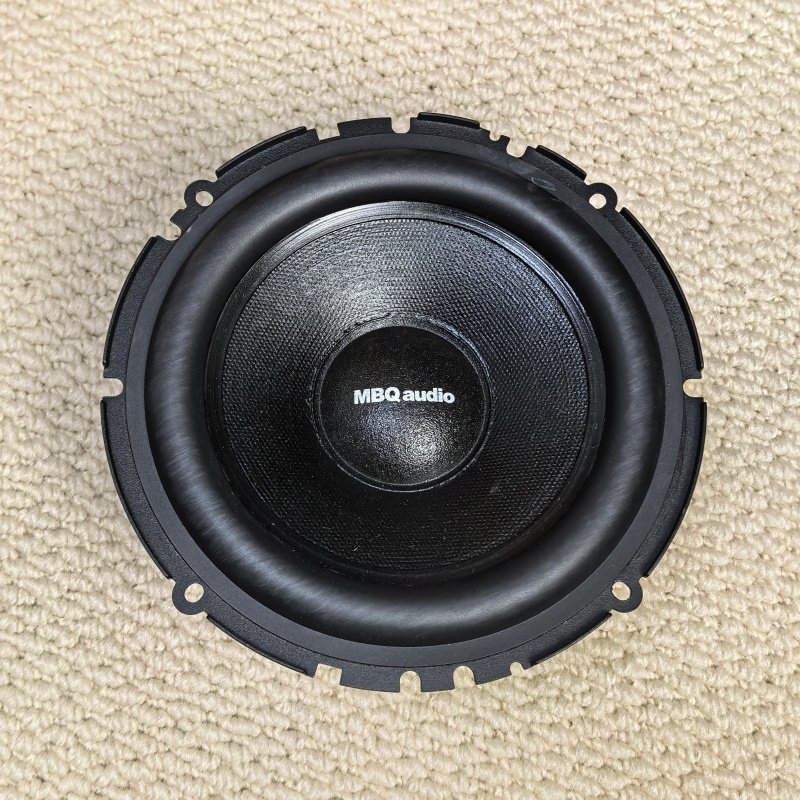 原装正品德国MBQ AUDIO高端6.5寸发烧级中低音喇叭6.5寸汽车喇叭