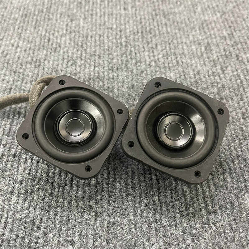 丹麦拆箱2寸阳极52MM铝盆全频喇叭高强度大钕磁大皮边DIY首选