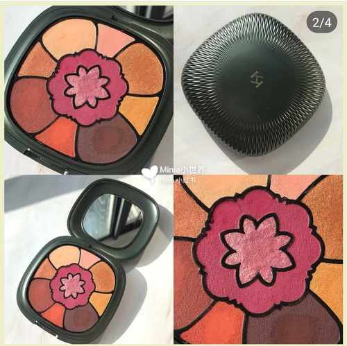 kiko2019秋季限定花瓣眼影盘西西里印象sicilian notes眼影01 02