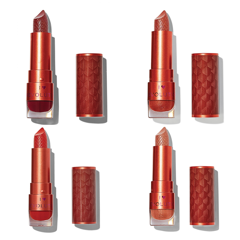 英国Makeup Revolutionflame龙之心美人鱼独角兽口红唇膏李佳琦推