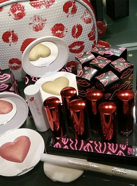 意大利KIKO2018情人节爱心口红限量版01/02/03/04/05/06 心形腮红