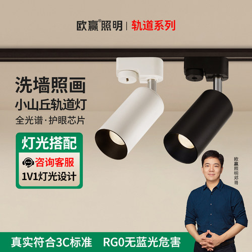 欧赢明装轨道灯小山丘