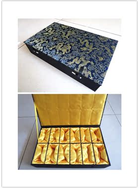 高档锦盒首饰文玩核桃收纳盒