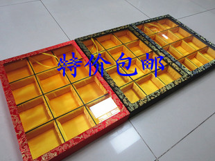 包邮透明玻璃多宝格手镯手串玉石挂件佛牌把件核桃包装收纳锦盒