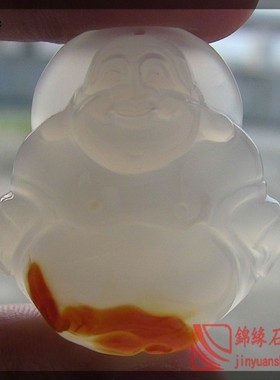 马达加斯加俏色佛佑水润通透吊坠