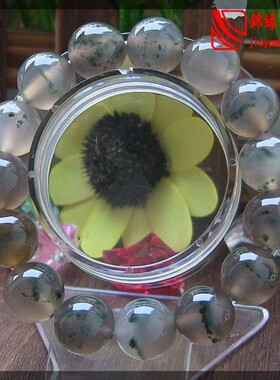 天然玛瑙原色男士饰品手链