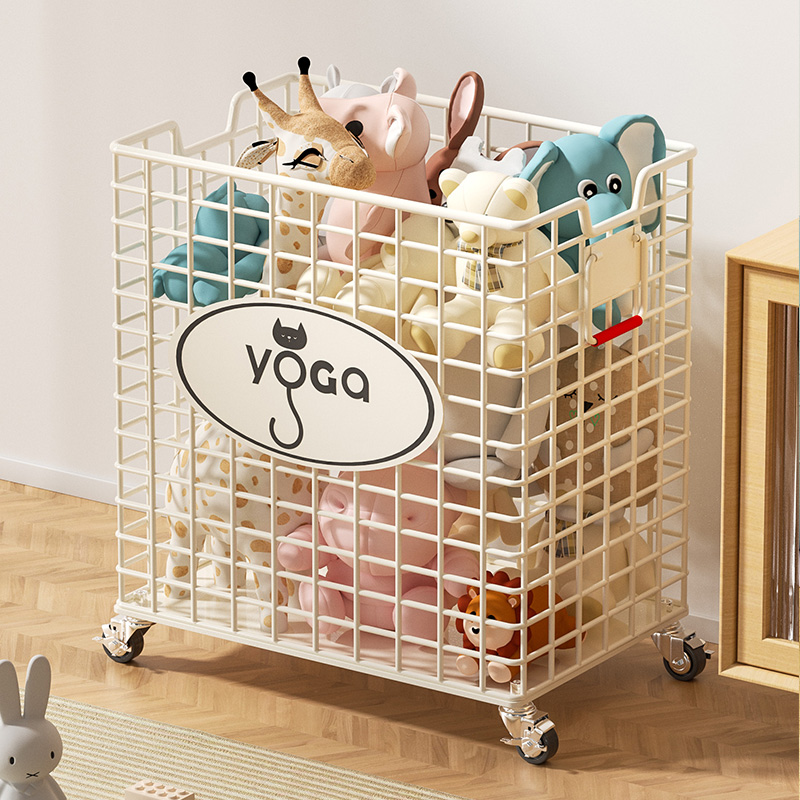 家用收纳筐可移动网筐健身器材