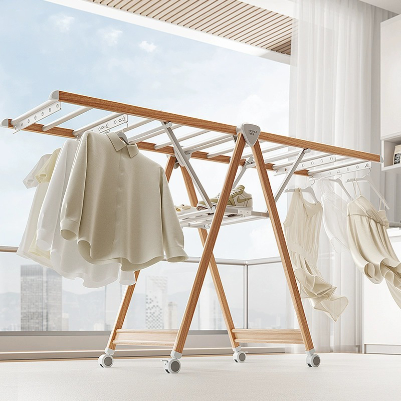 晾衣架落地折叠室内阳台家用