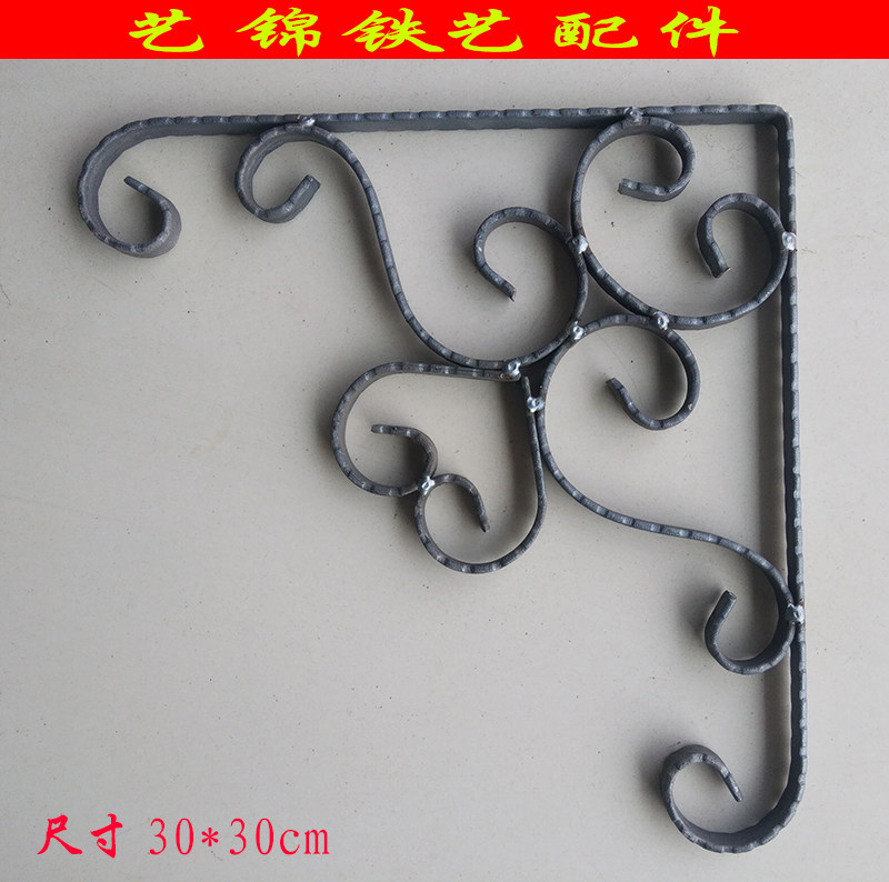 新品铁艺大门护栏配件围栏大号直铁艺定制