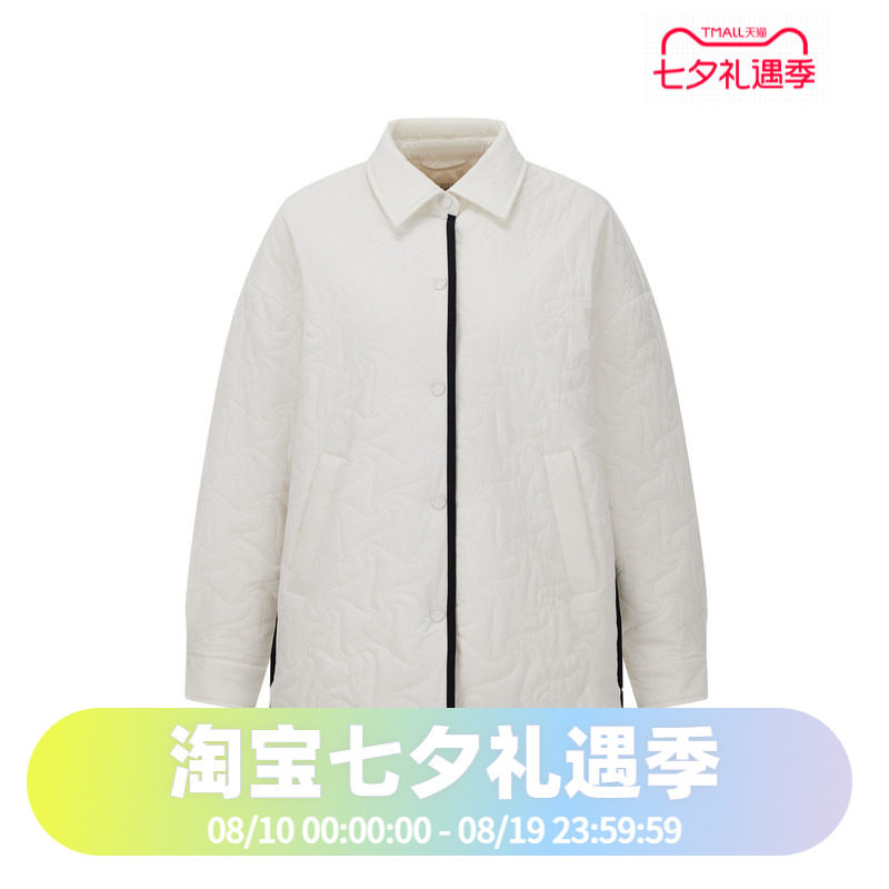 波司登2023秋季鹅绒轻薄 时尚女短中款米兰秀款羽绒服