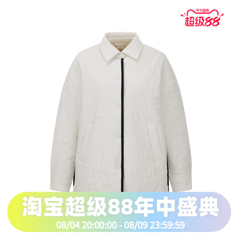 波司登2023秋季鹅绒轻薄 时尚女短中款米兰秀款羽绒服