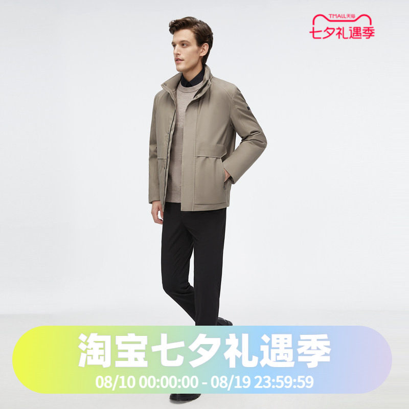 商务鹅绒羽绒服波司登