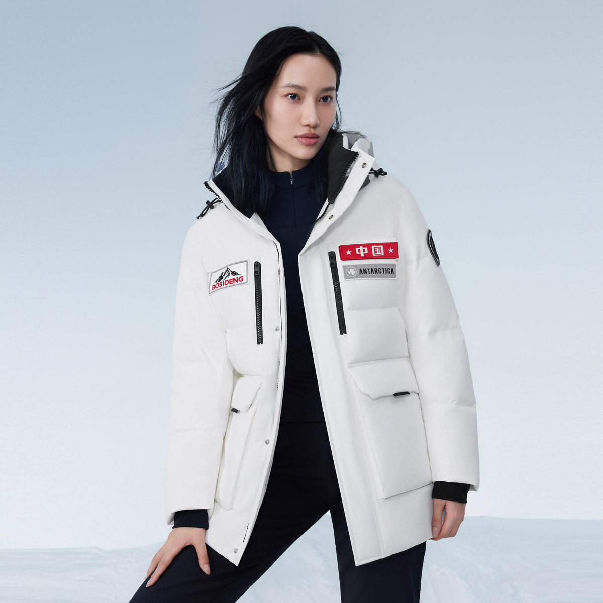 鹅绒极寒羽绒服波司登