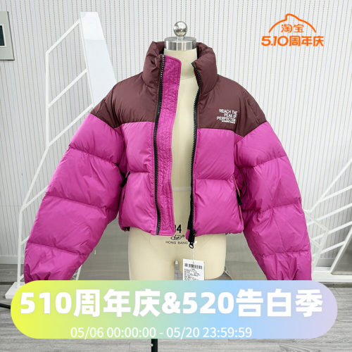波司登冬季超厚户外运动时尚超短女款潮流廓形羽绒服