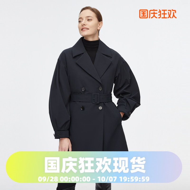 波司登高端商务鹅绒风衣图片