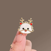 奥特莱斯品牌折扣店撤柜清仓捡漏轻奢国风小龙头胸针outlets配饰