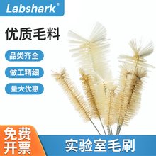 Labshark试管刷烧杯刷锥形瓶刷容量瓶滴定管分液漏斗量筒实验室刷