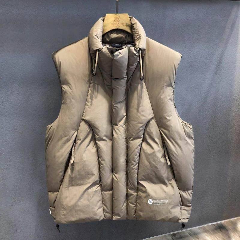 舱体式立体高蓬松白鸭绒加厚羽绒马甲男士冬季外穿保暖羽绒背心男,男装,羽绒马甲,淘宝优惠券,粉丝福利购,淘宝优惠卷