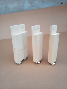 可调节实木支撑腿床横梁支架排骨架床底承重支撑柱床腿加固骨架