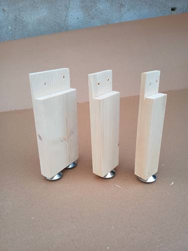 可调节实木支撑腿床横梁支架排骨架床底承重支撑柱床腿加固骨架