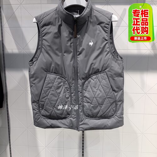 乐卡克2026新款男冬羽绒马甲
